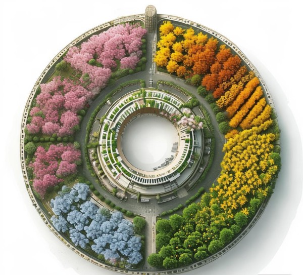 四季花环酒店战略图解