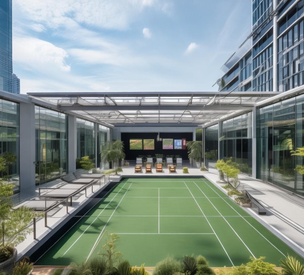 酒店网球场合作方案设计，深度解析